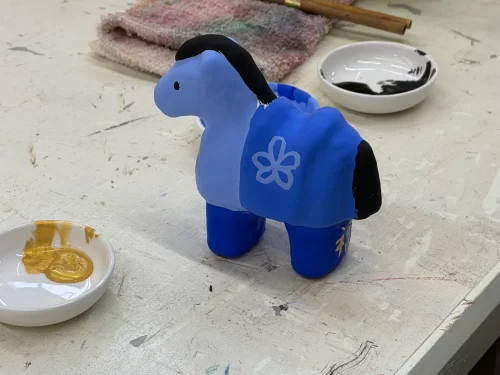 こども食堂クックキッチンたまかわ_絵付け体験_こわたま市_玉川村