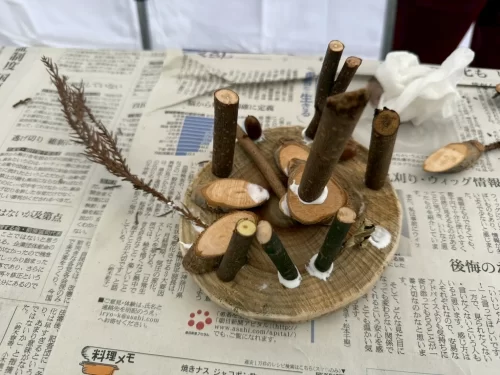 こども食堂クックキッチンたまかわ_自然工作体験_TAMAFES_玉川村